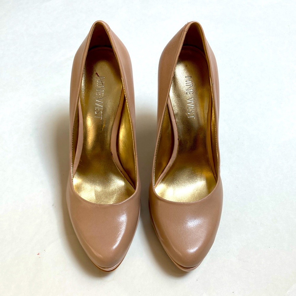 Heels two inches pink cream